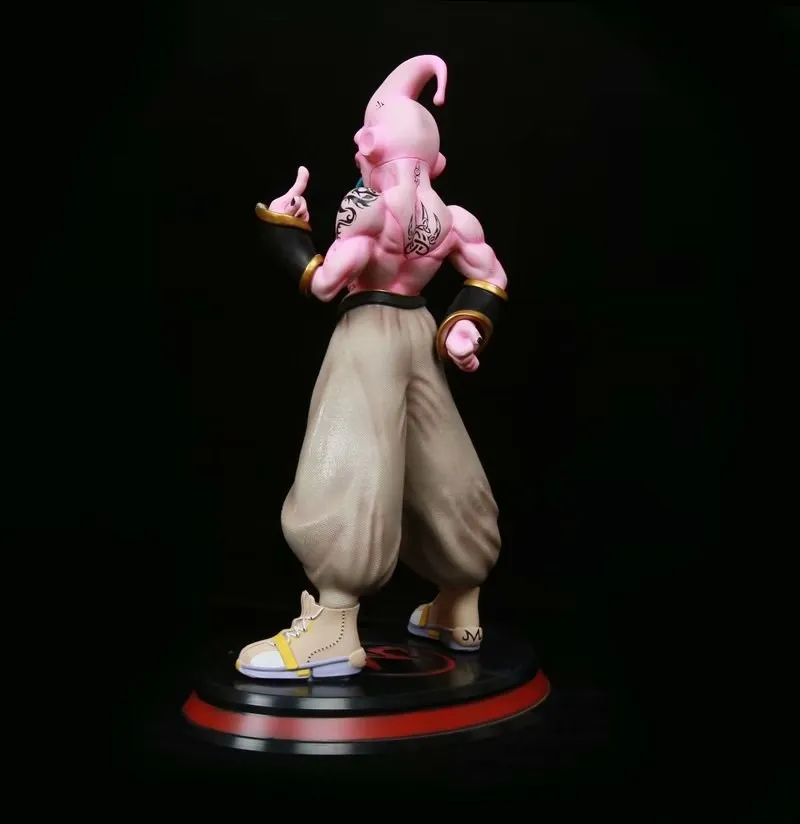 28cm anime GK DBZ Super saiyan Majin buu action figure Tattoos buu figure PVC model toy for gifts