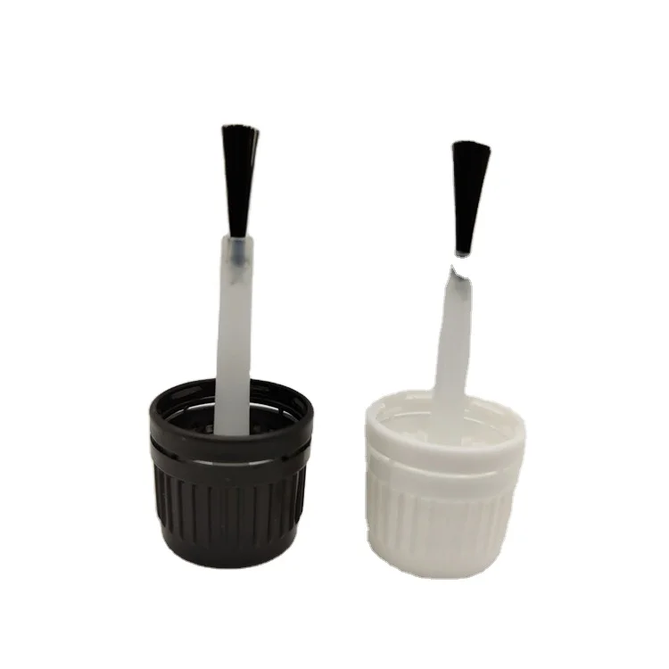 18/410 Plastic Brush Applicator Cap for Glue Glass bottle