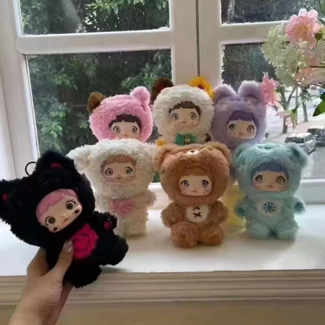 New Arrival Cute Doll Plush Toy Nommi Blind Box Girls Gifts Bag Pendant Keychain Ornament Collection Mystery Boxes