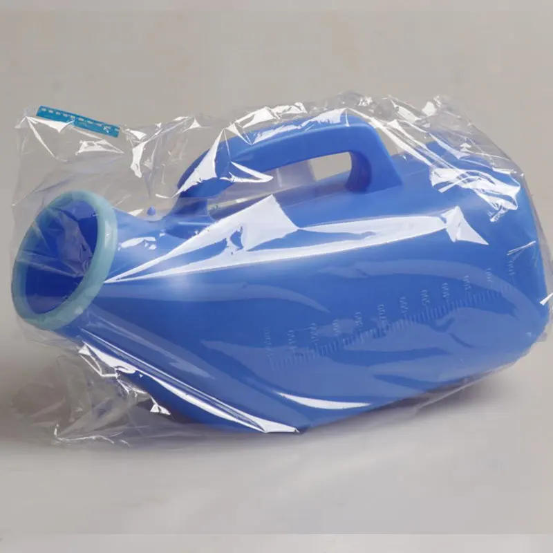 Easy Clean Portable Male Urinal With A Carry Handle