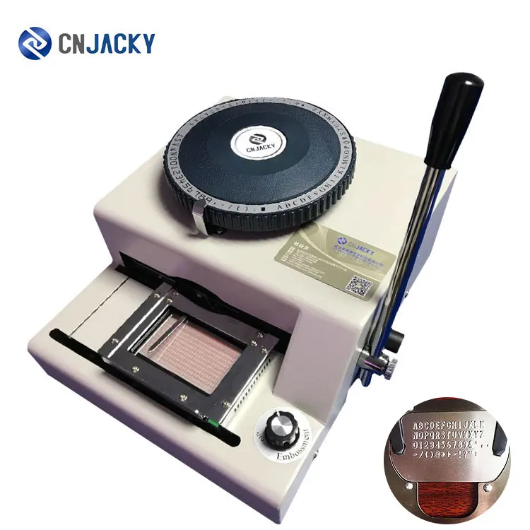 Dog Tag Embosser for Military Stainless Steel Dog Tags