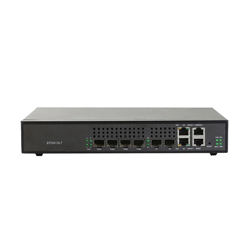 4 PON PORT EPON OLT FOR FTTH HIGH PERFORMANCE