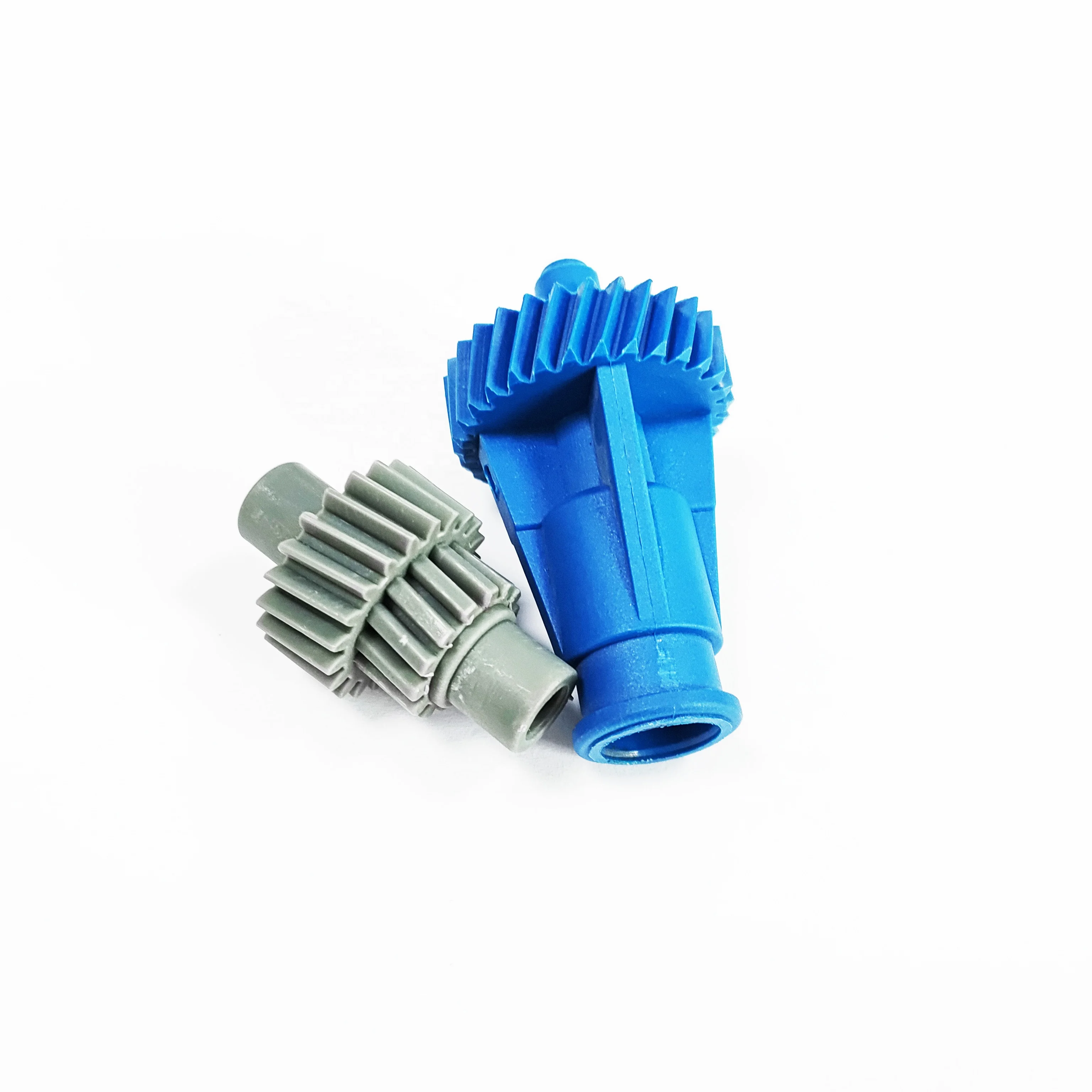 Nylon Gear Shaft Injection Molding Small Plastic Spur Two Stage Gear For Transmission Parts