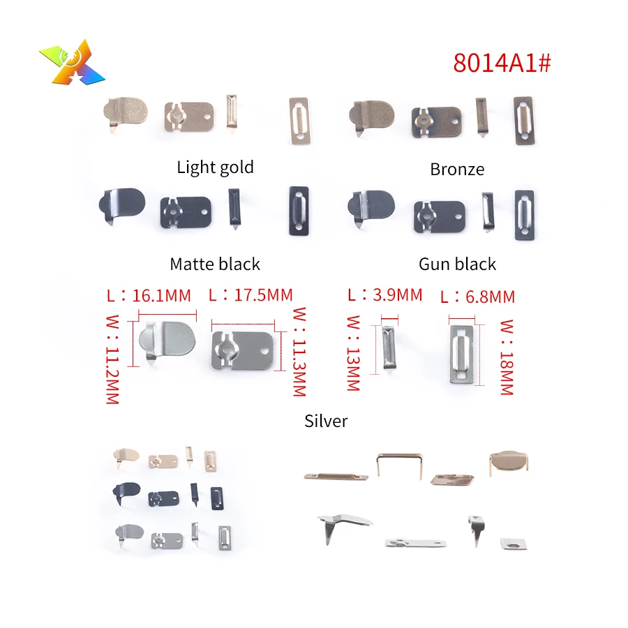 Eye Fasteners For Garment Clothing Pants Metal Hook And Bar Adjustable Copper Metal Pants Hook