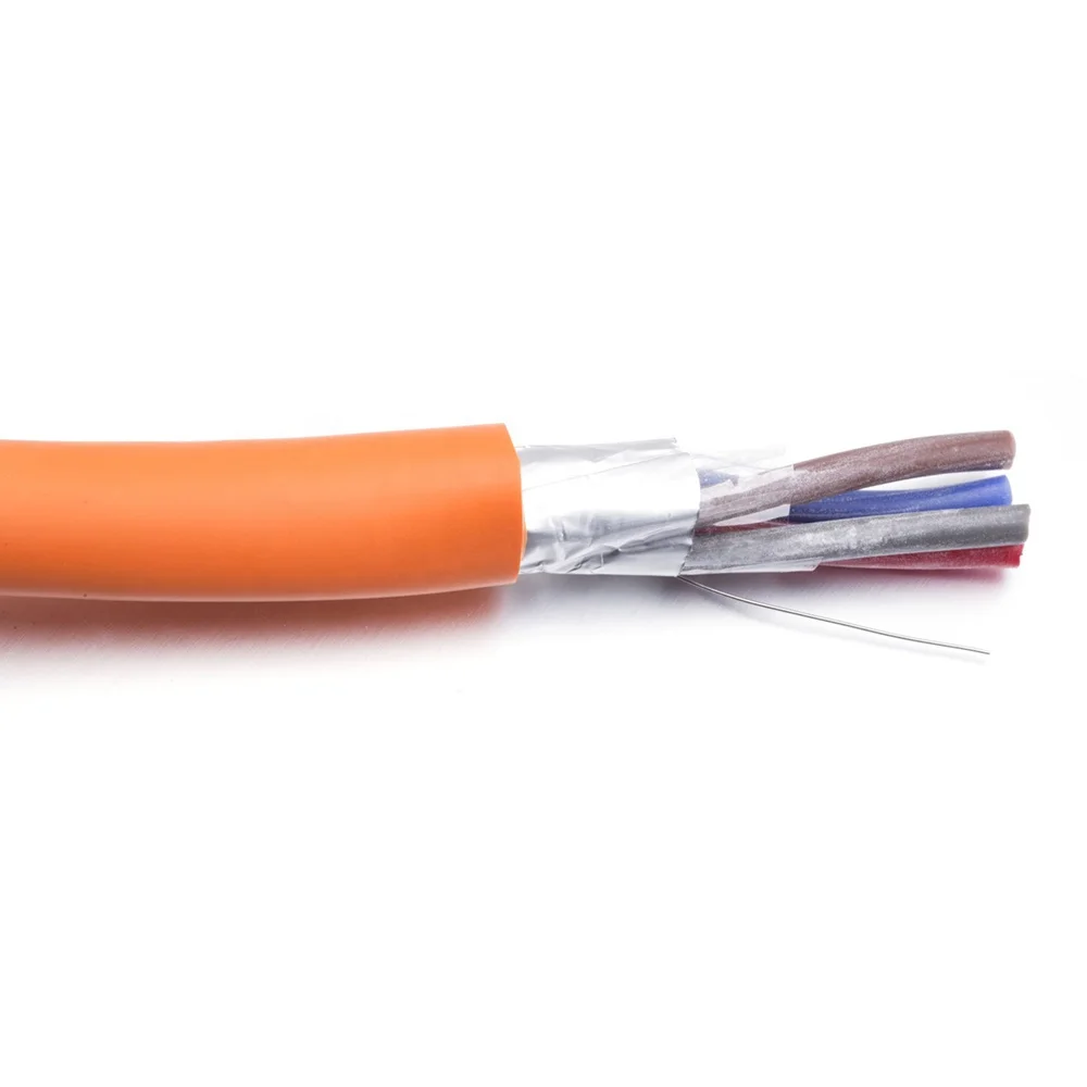 Al Foil shielded 24AWG 8 core security intercom alarm cable
