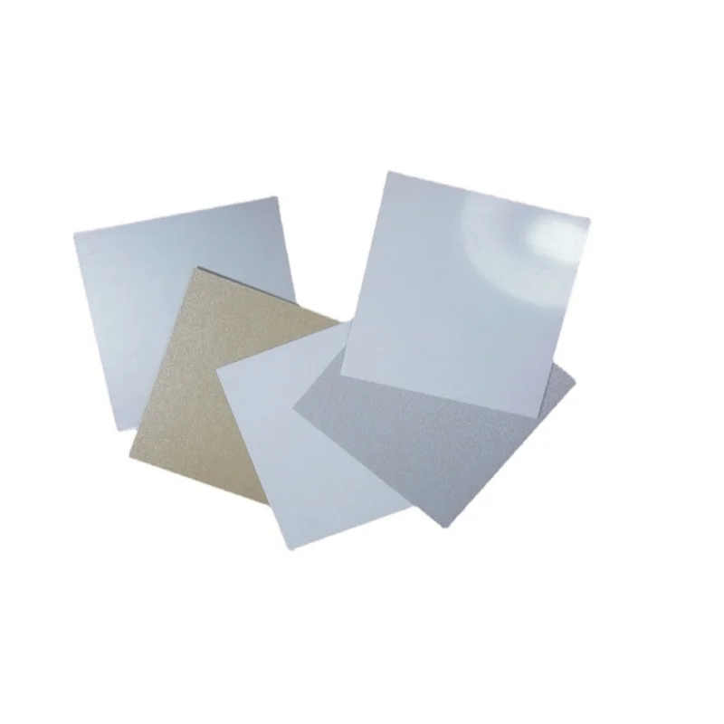 Yinsa AL001M Heat transfer 30*60cm photo printing aluminum sheet HD Metal sublimation Photo Panels Silver