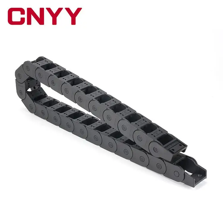 
energy flexible guide plastic cable chain Nylon Cable Carrier / Energy Cable Drag Chain For Cnc Machine Tools semi-open flexible 