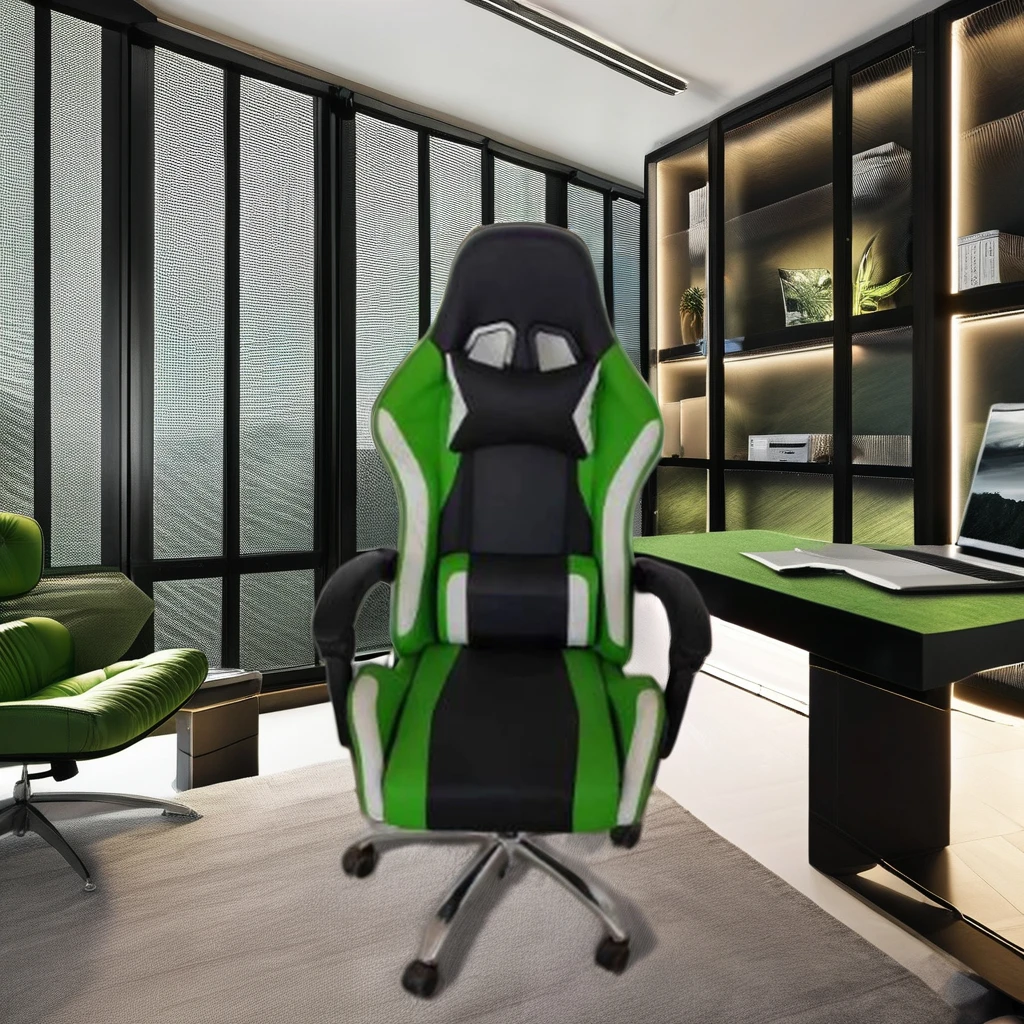 WSX8158 Custom new adjustable ergonomic leather swivel racer sport office racing e-sports chair pu leather gaming chair