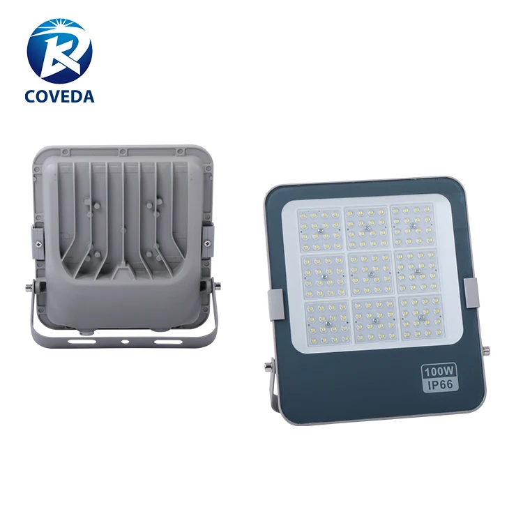 Wholesale High Lumen Commercial Multiple Models Ip65 Waterproof Die Cast Aluminum Polysilicon Led Flood Lights