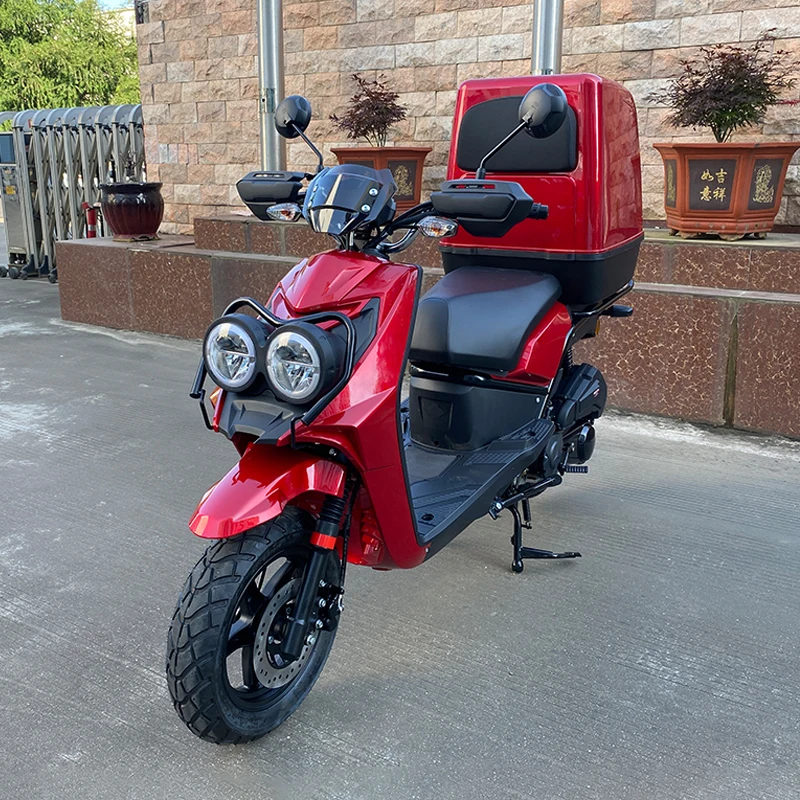 Заводская цена китайский бензиновый скутер 150cc версия для взрослых Доставка еды логистический мотоцикл с дисковым тормозом