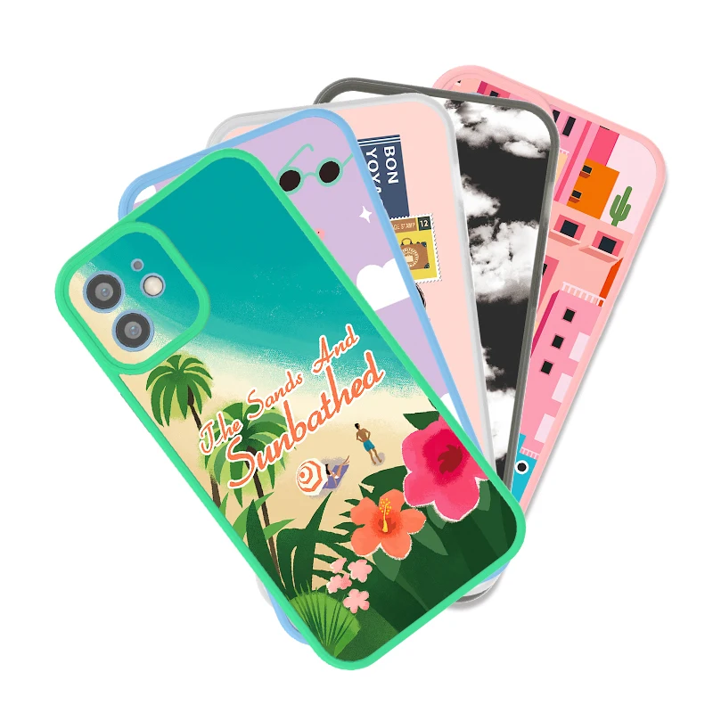FORWARD Mobile Accessories Back Cover Street Fashion Cute Phone Case 3D Embossing Finished Phone Case for iphone 13 Pro Max Case
