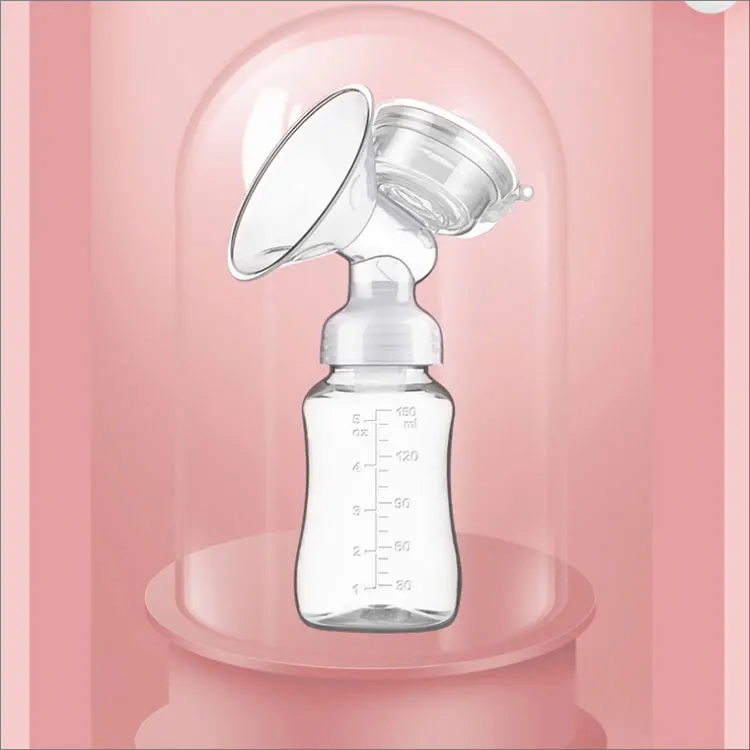 Dearevery 2 Molds 4 Levels Electric Automatic Hand Free Breast Pump Silicone Breastfeeding Pump