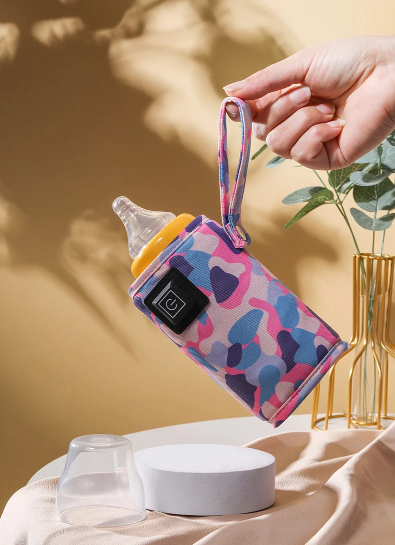 multifunctional Portable USB Travel Milk Heat Keeper Bottle Baby Bottle Warmer with Keep Warm