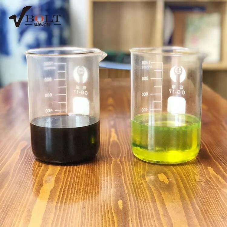 Waste Oil Purification Machine Light Yellow Recycling System Waste Engine Oil Recycling Distillation Machine