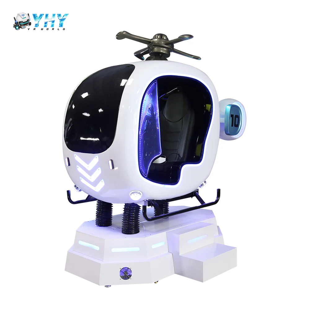 YHY Vr Flight Helicopter Simulator Machine 9d Vr Plane Games For Children / Kids vr flight