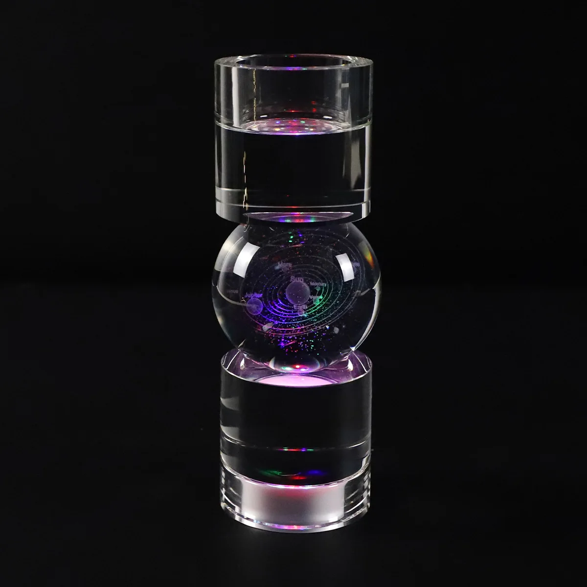 party decoration clear glass candelabra clear glass taper candle holder colored glass candlesticks