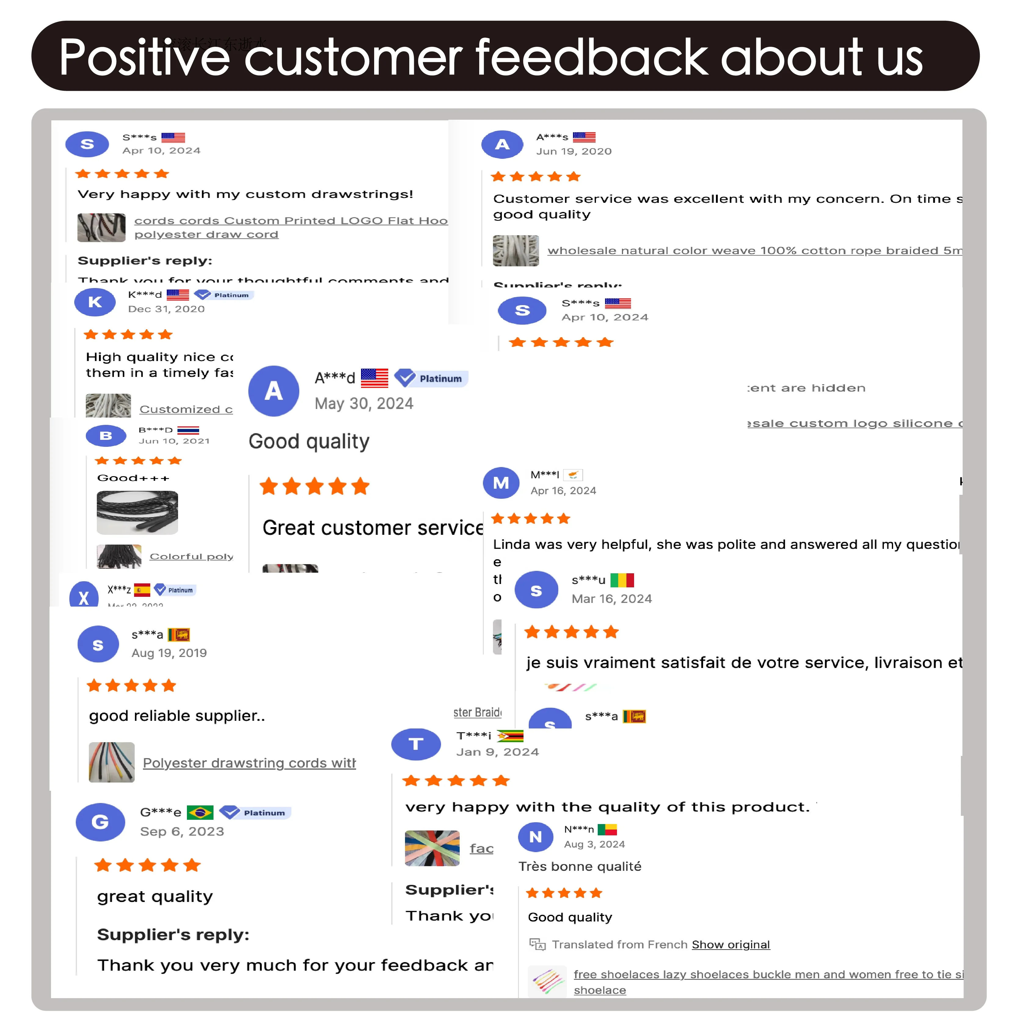 CQ Factory Custom Length Macrame Elastic Bungee Cord 100% Cotton Soft Polyester DIY Garment Rope Flat Coated Braided Braided