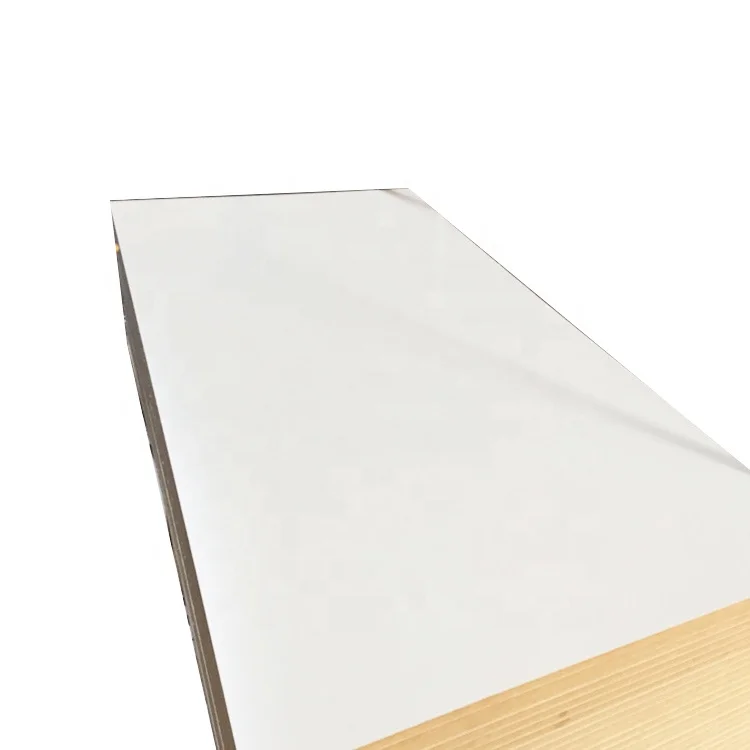 Белый тисненый Меламиновый МДФ/меламиновая доска/Меламиновый