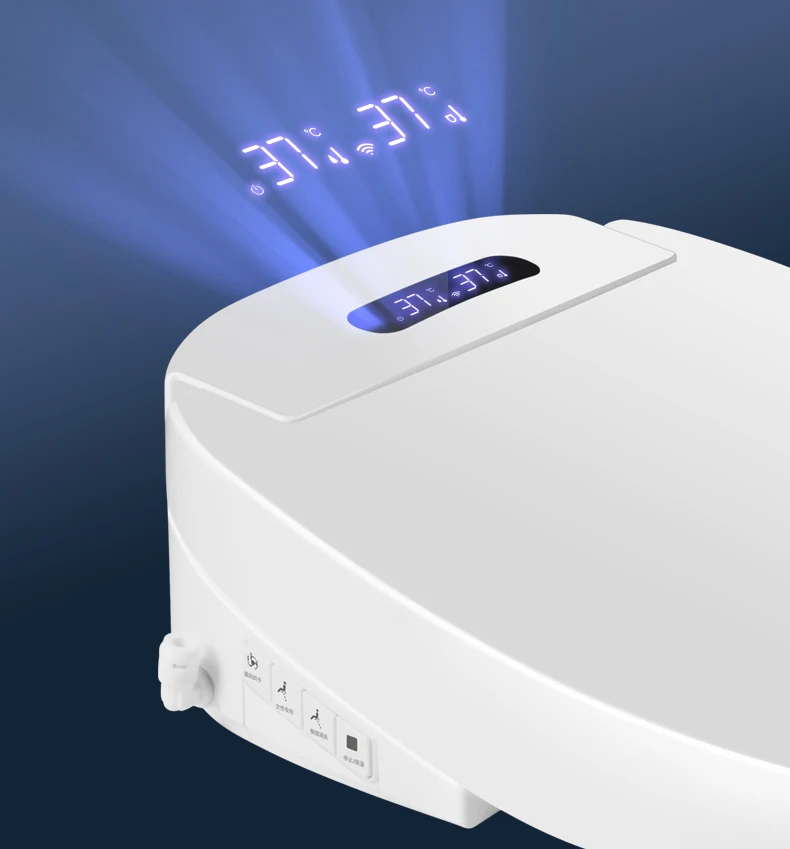 Toilet seat manufacturer Smart electric toilet bidet Lighted seat