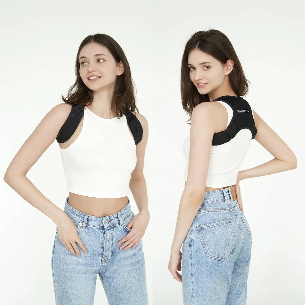 Posture Corrector Back Brace For Women And Men Upper Back Support Adjustable Back Straightener for trainer