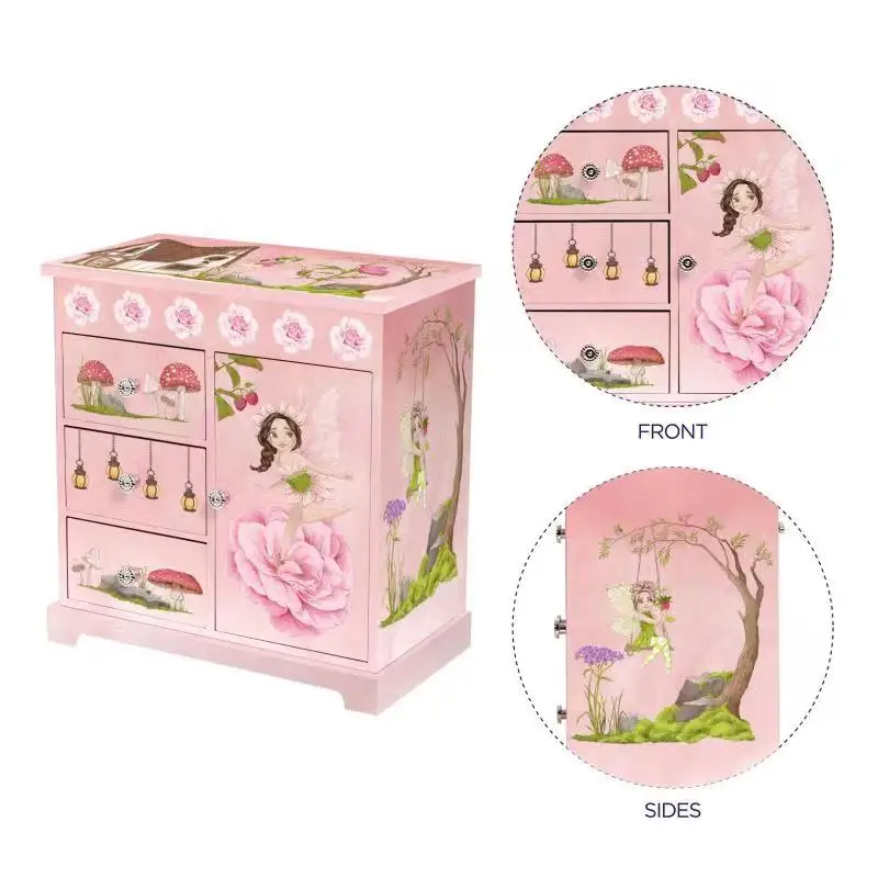 Ever Bright Wardrobe Jewelry Music Box For Holiday Gifts