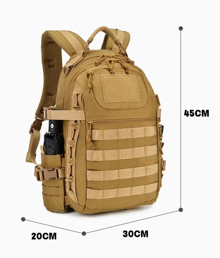 Direct Sales from Manufacturer Waterproof 36-55L Outdoor Tactical Backpack for Climbing Casual Tours Camping Laser Navigation