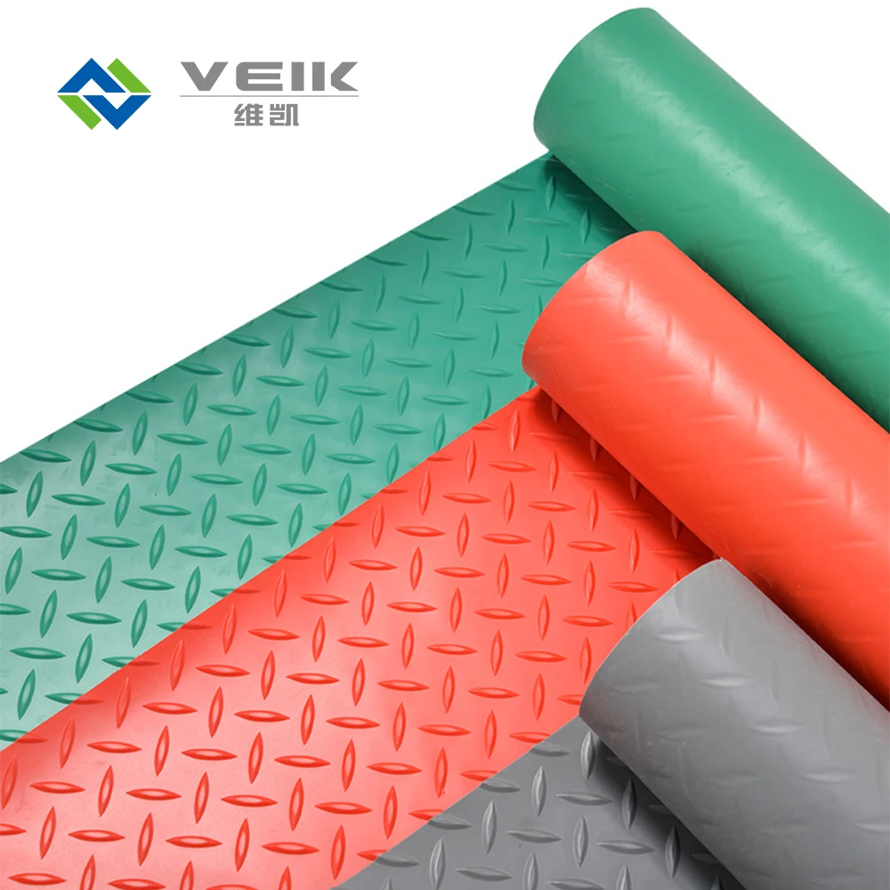 Simple and practical PVC BBQ floor mat for indoor and outdoor use with high temperature resistance and waterproof and fireproof