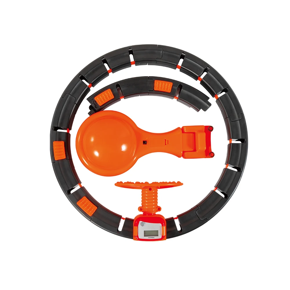 
dropshipping hula ring Smart Hula With Fat Burning Ball Surround Massage Sport Hoop 