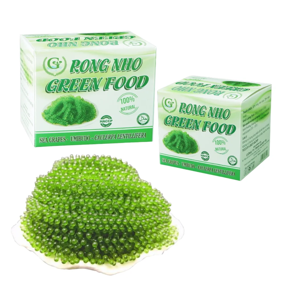 High Nutritious Vegan Sea Grapes Meal Haccp Certified Dried Nori Style Hot Selling from Vietnam in Carton Box Packaging