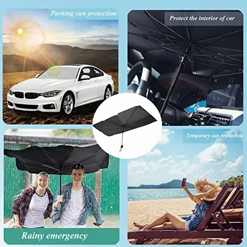 Sun Uv Protection Car umbrella sun shade Windshield Sunshade Car Front Side Window Umbrella For Car umbrella