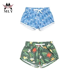 MLY Fashion custom Beachwear Swimsuit Printed Custom Kids Children Swimwear