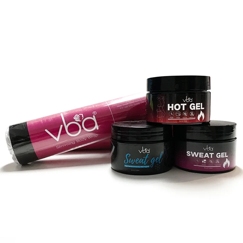 Hot Sale Private Label Slimming Body Black Plastic Wrap Weight Loss Burning Belly Stomach Fat Shaping Body Osmotic Wrap