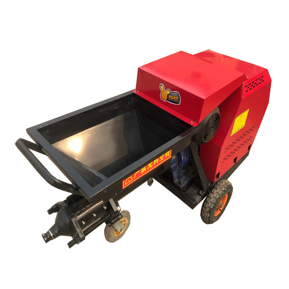 CE Certification 511 Type Real Stone Paint Fireproof Coating High Power Cement Mortar Spraying Machine With Air Pump