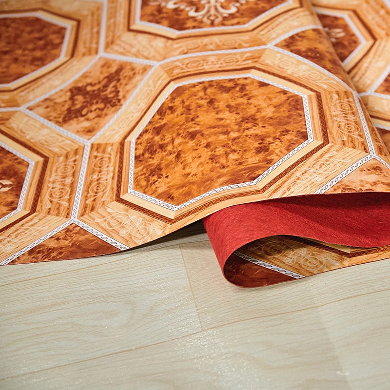 waterproof wood pvc white marble vinyl sheet linoleum sheet flooring roll white sports