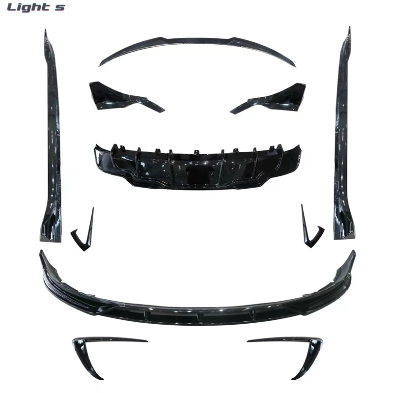 Цена по прейскуранту завода-изготовителя-киты задний спойлер диффузор передняя губа сбоку юбка Aero комплект аксессуары для Tesla модель 3 Y 2016-2022