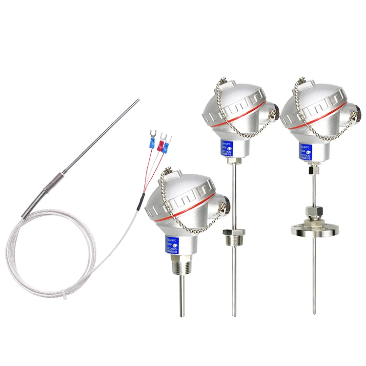 50mm 150mm Cable -50-+420 degree Probe 3m 5m PT100 Thermocouple Oven Temperature Sensor
