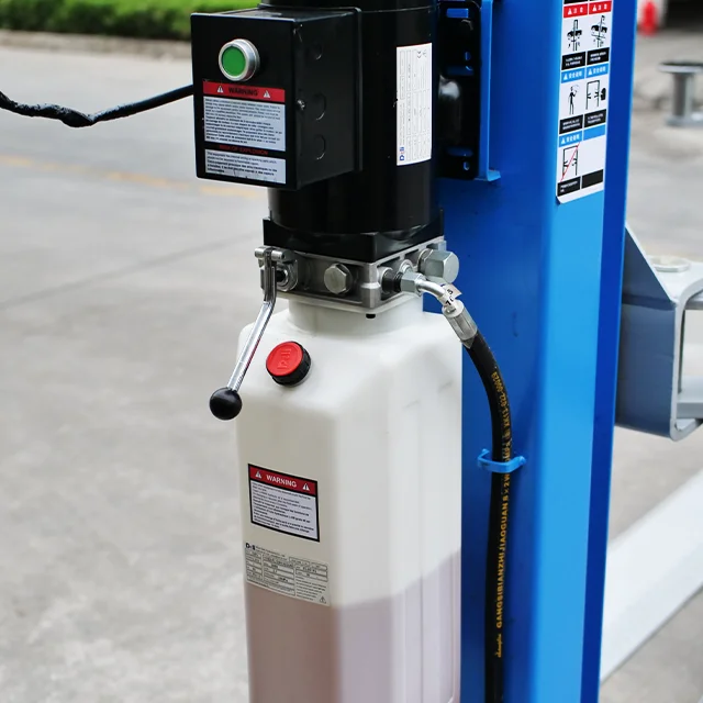 4.5 ton clearfloor two post garage auto lift