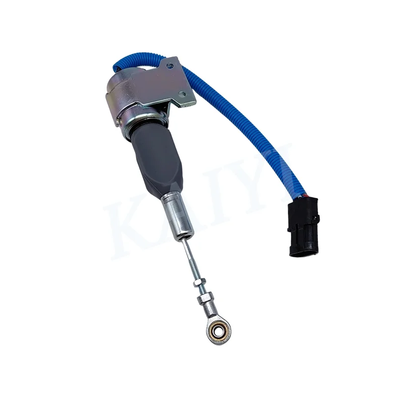 Excavator Parts Fuel Shutoff Solenoid 24V Stop Solenoid 3932530 SA-4891-24 for 4BT 6BT5.9