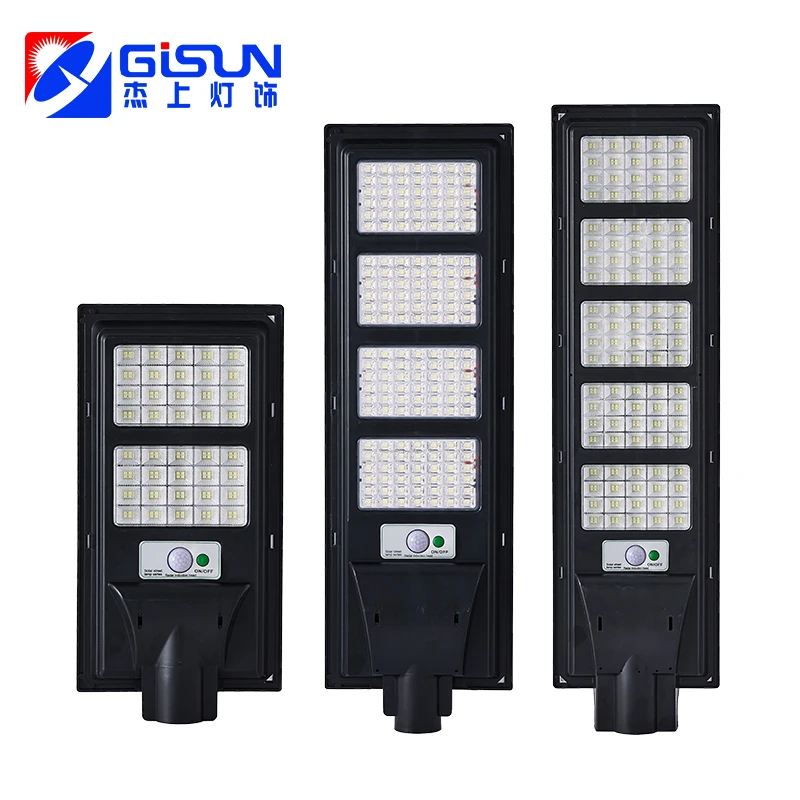 ABS Waterproof Ip65 30 60 90 120 150 180 Watt Solar Powered Integrated All In One Led Solar Street Lamp