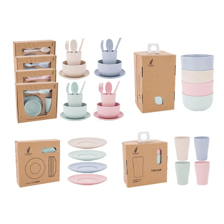 Manufacturer Custom Restaurant Household Kitchen Tableware Plastic Cooking Dinnerware Set