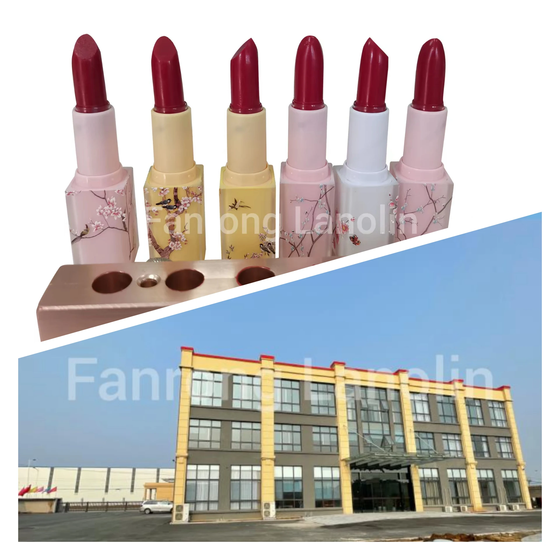 Raw lanolin lipsticks Chinese manufacturer produces Lanolin Anhydrous Cas 8006-54-0 for Cosmetics, Pharmaceuticals, USP