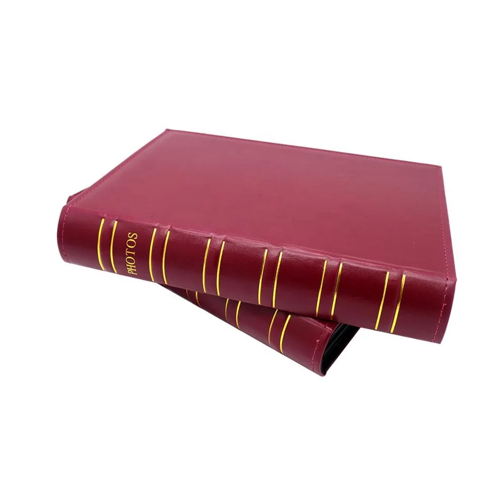 Лидер продаж, экологически чистый высококачественный индивидуальный прозрачный пластиковый ПВХ-альбом в твердой обложке