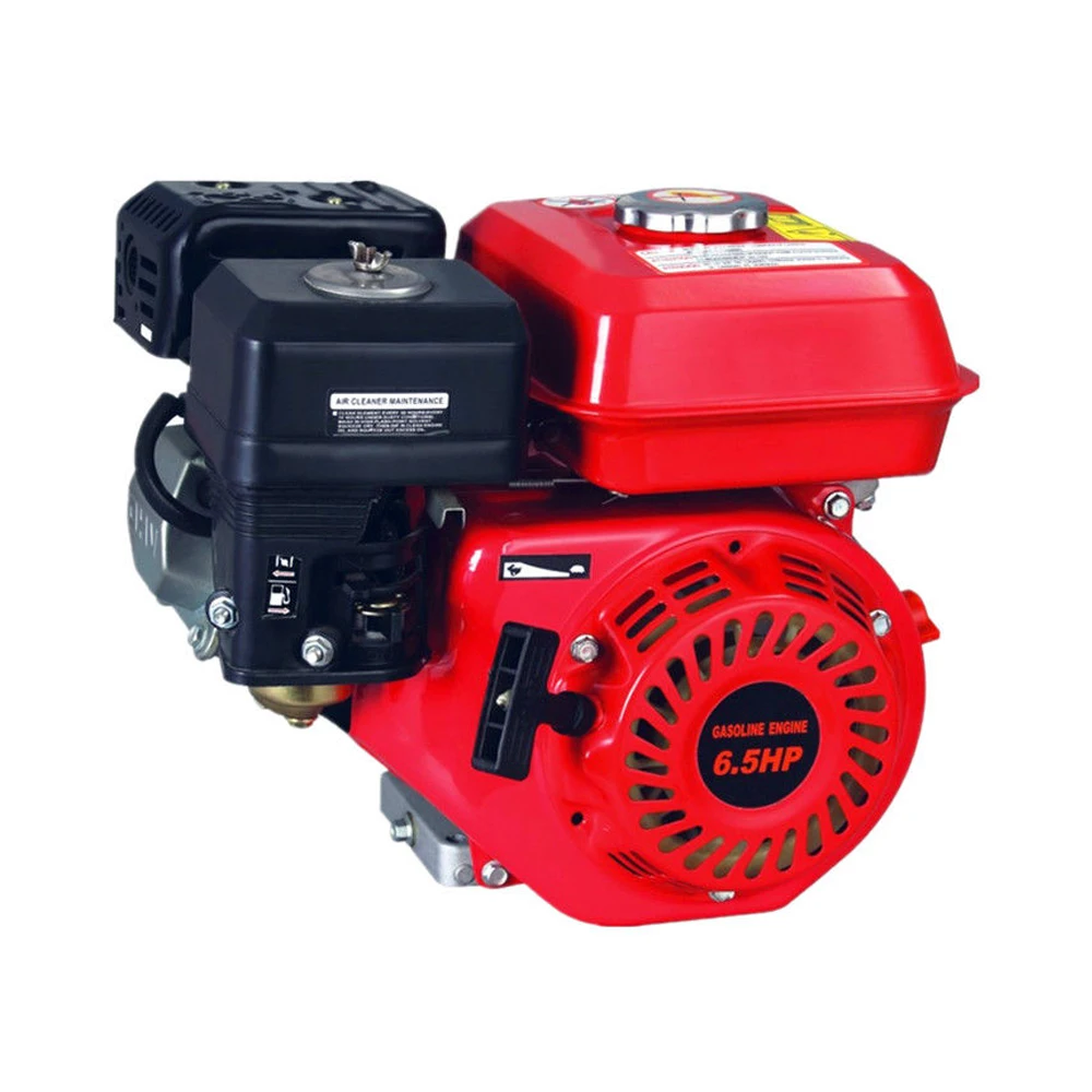 6.5HP бензиновый двигатель для универсального использования, бензиновый двигатель желтого цвета