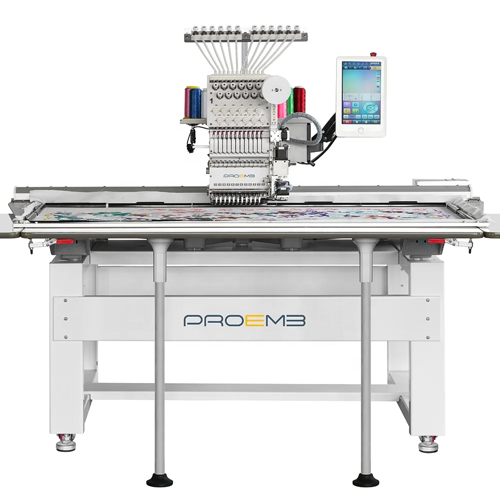 PROEMB high speed large area  embroidery beading machine