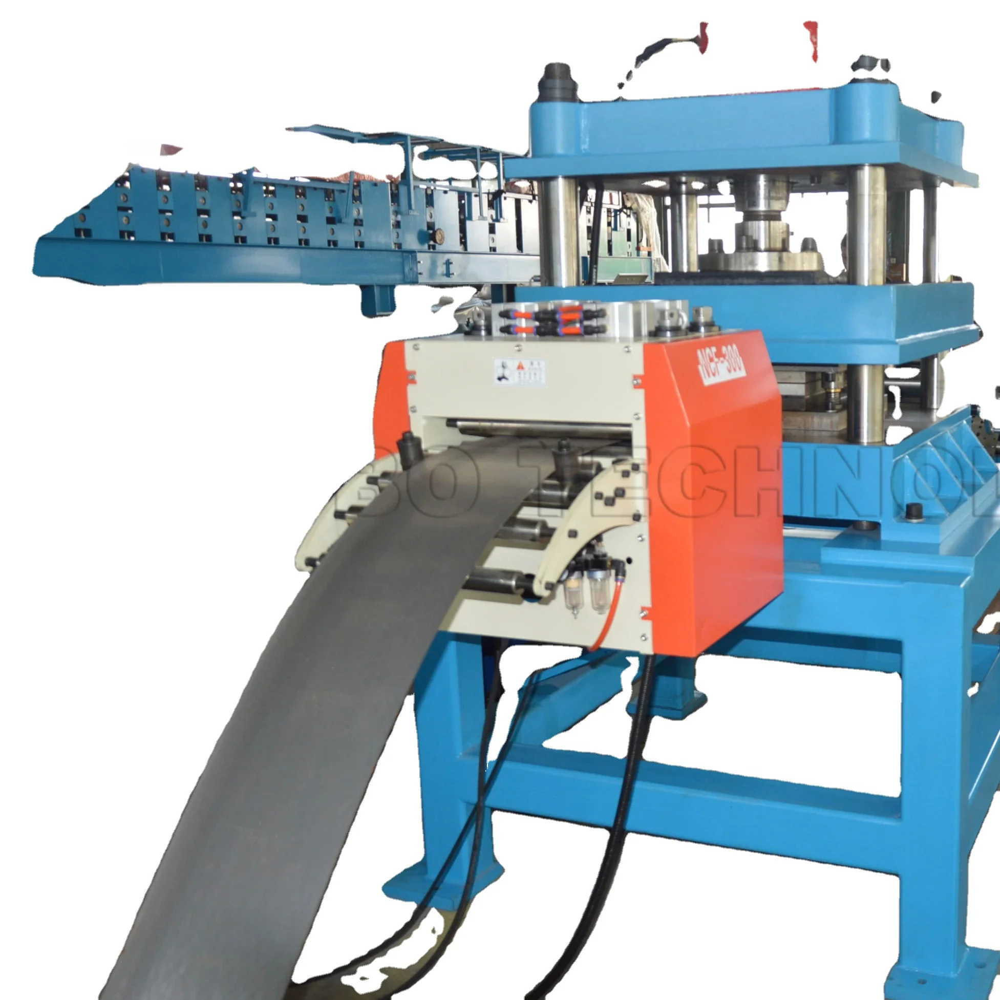 Equipment production of Rack upright roll forming machine Galvanized Racking machine Storage Rack Upright Roll Forming Machine