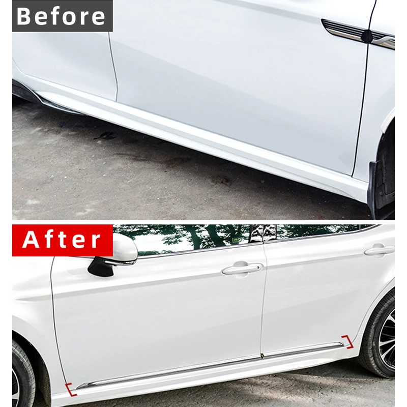 Car chrome exterior accessories OEM suitable for Toyota 2018 Camry door trim strips