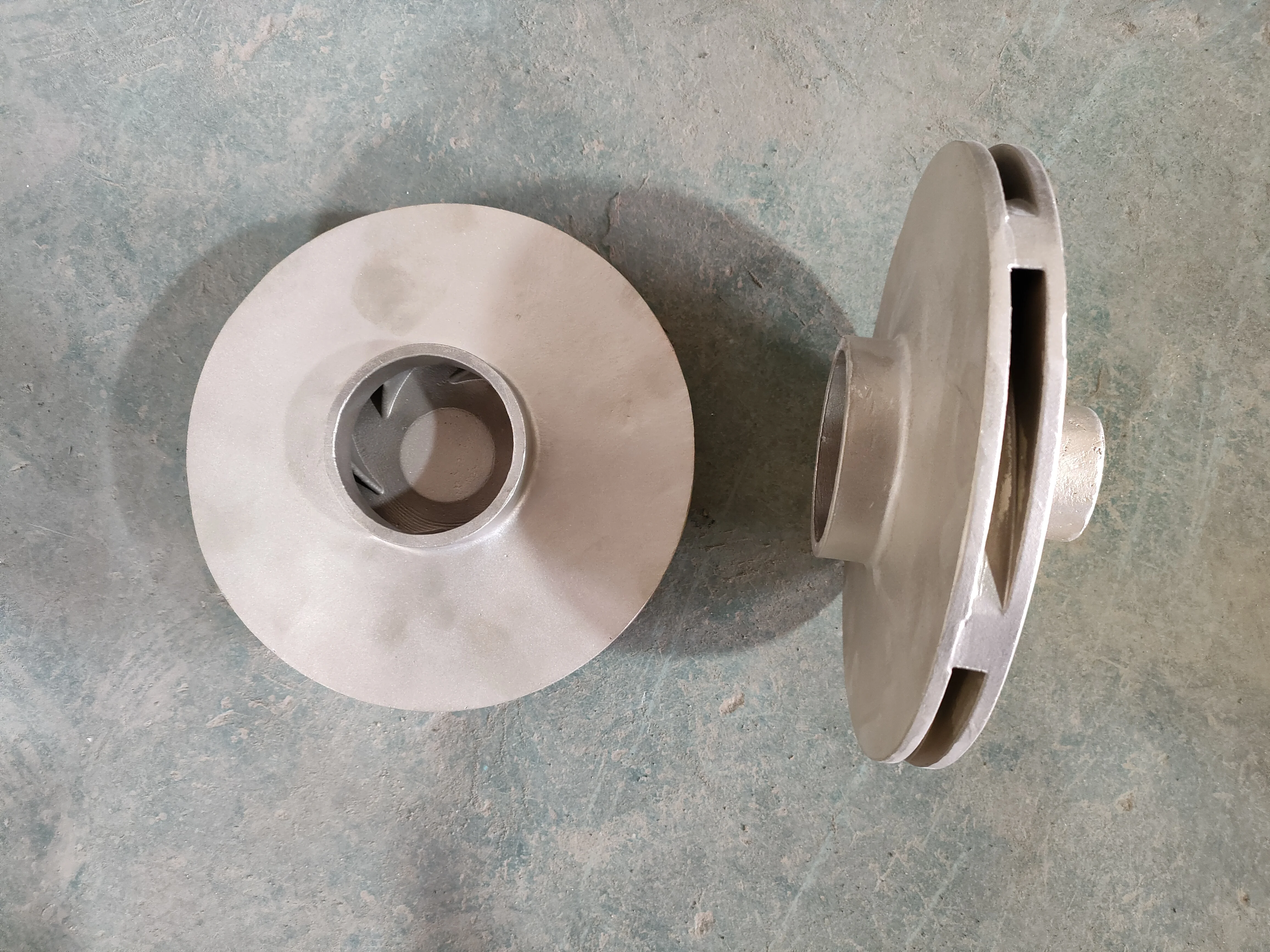 casting mechanical parts metal casting design water pump for waukesha gas engine investment cast