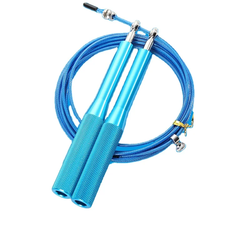 Metal  wireless jump rope  suppliers elastic Exam  training skipping exercise Crossfit Speed  handle jump rope