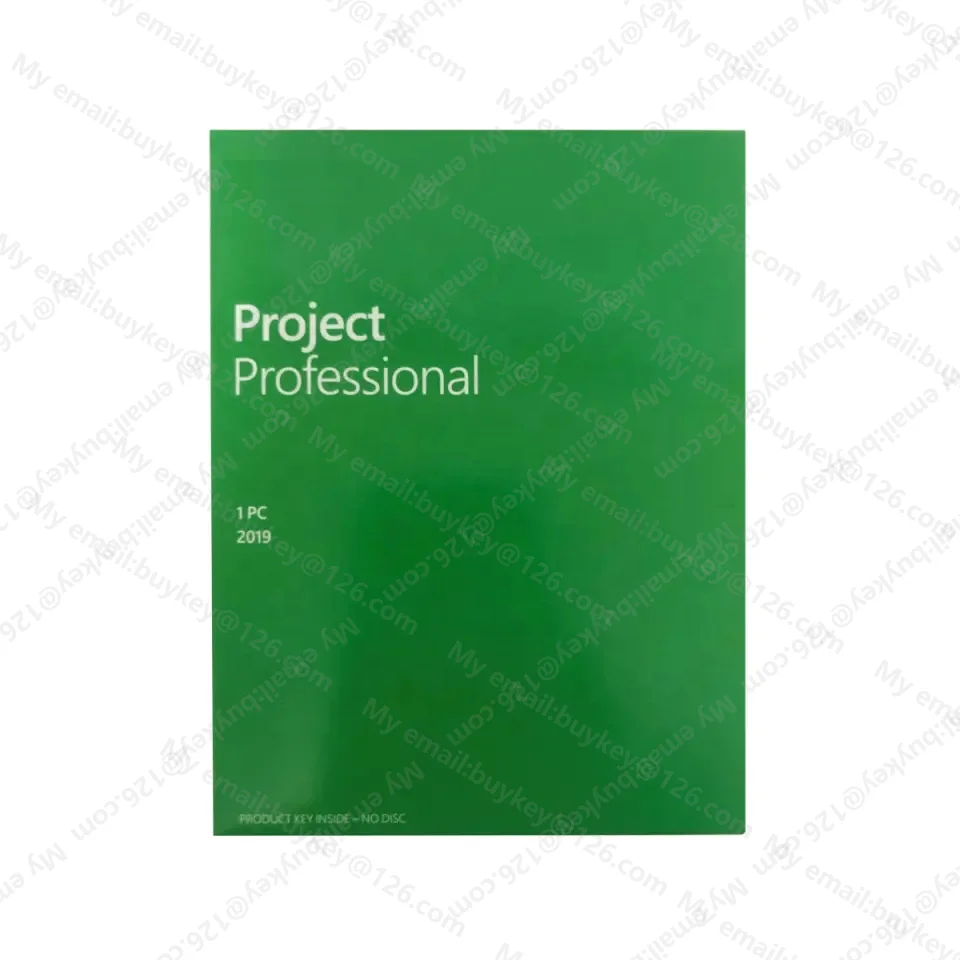 1PC Project Professional 2019 100% Online Digital Key Office 2019 Project Professional License 24 hours Email Instant Deliver