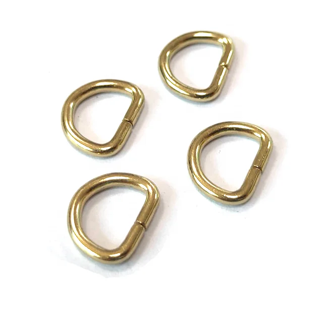 Аксессуары для сумок, обуви, одежды, сумок, металлическая пряжка-зажим с D-образным кольцом для украшения